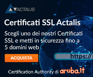 Certificati SSL Actalis